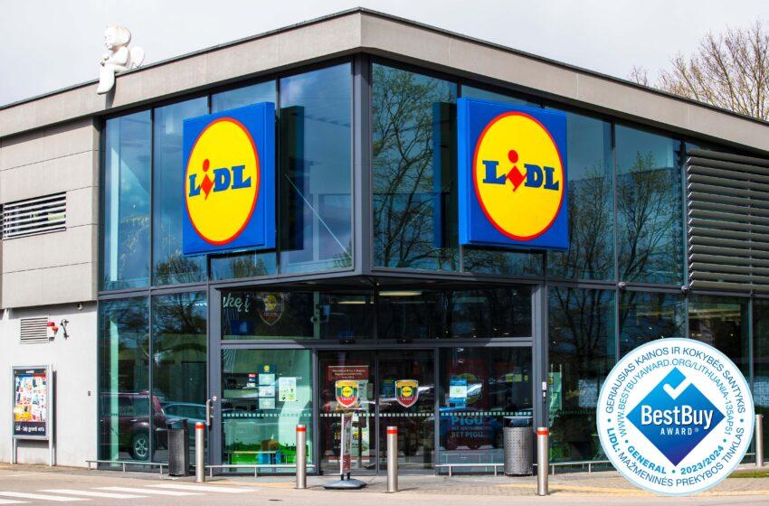  Tyrimas: „Lidl“ išrinktas geriausią kainos ir kokybės santykį siūlančiu prekybos tinklu Lietuvoje